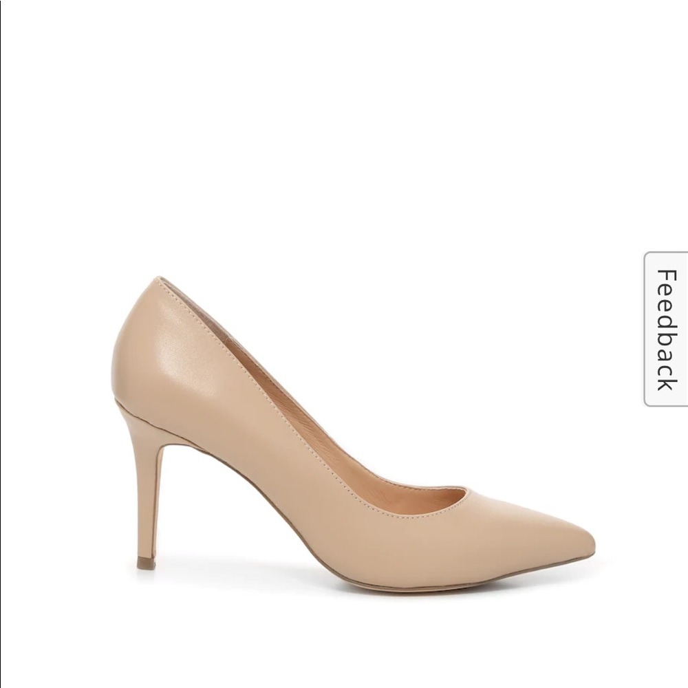 NWT Charles David Palma Nude Heels